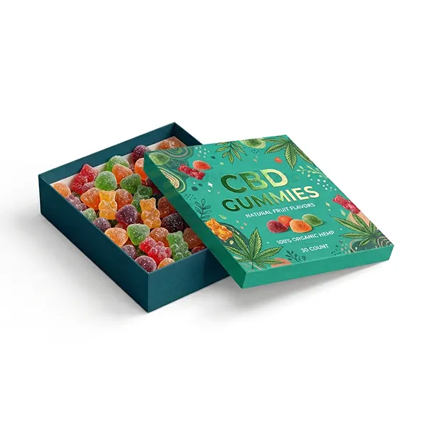 CBD Gummy Boxes Custom Boxes Lane